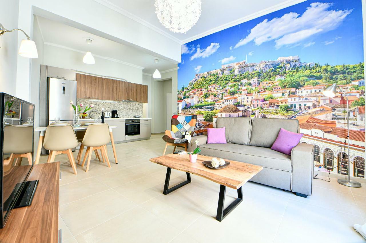 Renovated Flat In Athens Perfect Location Lägenhet Exteriör bild
